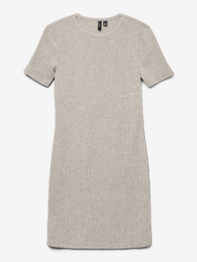 Vero Moda VMLUNA Short dress -Pumice Stone - 10336549