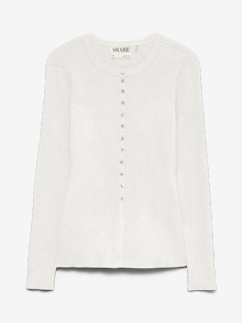 Vero Moda AWUKINO Strikket cardigan -Snow White - 10336556