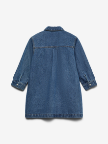 Vero Moda VMELILLIA Midi dress -Medium Blue Denim - 10336593