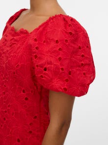 Vero Moda VMELIN Robe courte -Ribbon Red - 10336649