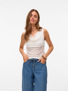Vero Moda VMTINNA Top -Snow White - 10336667