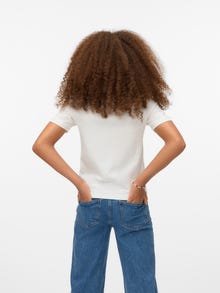 Vero Moda VMPAULINA T-shirts -Snow White - 10336682