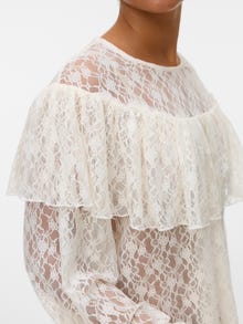 Vero Moda VMLOULOU Top -Cloud Dancer - 10336722
