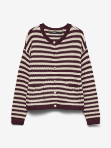 Vero Moda VMHARPER Strikket cardigan -Winetasting - 10336724