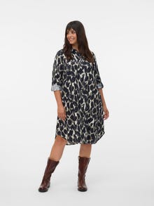 Vero Moda VMCFANINI Obleka srednje dolžine -Mermaid - 10336736
