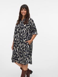 Vero Moda VMCFANINI Obleka srednje dolžine -Mermaid - 10336736