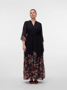 Vero Moda VMULRIKKE Langes Kleid -Black - 10336910