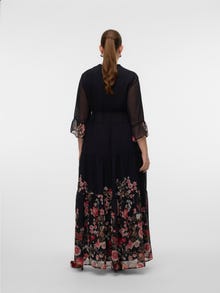 Vero Moda VMULRIKKE Długa sukienka -Black - 10336910