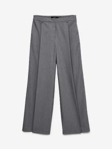 Vero Moda VMTRINE Tailored Trousers -Medium Grey Melange - 10336954