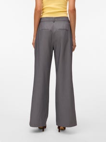 Vero Moda VMTRINE Tailored Trousers -Medium Grey Melange - 10336954