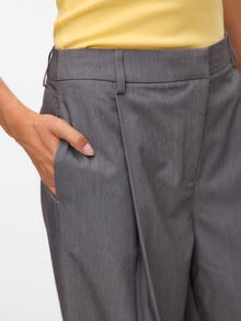 Vero Moda VMTRINE Tailored Trousers -Medium Grey Melange - 10336954