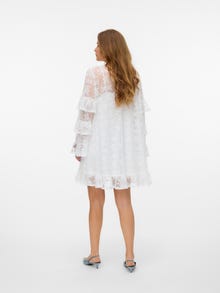 Vero Moda VMCELINE Kort kjole -Cloud Dancer - 10336993