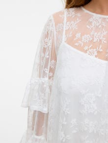 Vero Moda VMCELINE Kort kjole -Cloud Dancer - 10336993