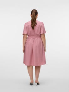 Vero Moda VMCMELANEY Midikjole -Nostalgia Rose - 10337076