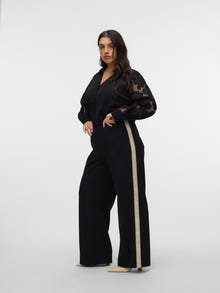 Vero Moda VMCBERLIN Taille moyenne Pantalons -Black - 10337078