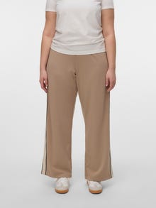 Vero Moda VMCBERLIN Cintura media Pantalones -Silver Mink - 10337078