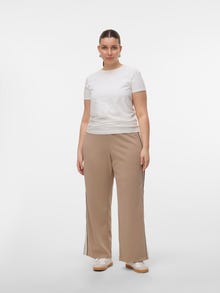 Vero Moda VMCBERLIN Mittlere Taille Hose -Silver Mink - 10337078
