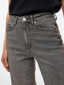 Vero Moda VMTESSA Taille haute Wide Leg Fit Jeans -Medium Grey Denim - 10337096