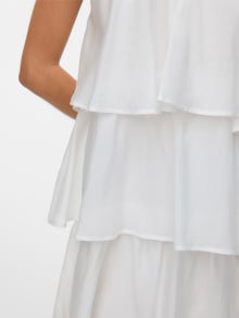 Vero Moda VMCHLOE Trumpa suknelė -Snow White - 10337099