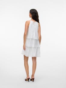 Vero Moda VMCHLOE Trumpa suknelė -Snow White - 10337099