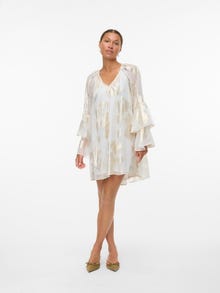 Vero Moda VMCHILI Rövid ruha -Cloud Dancer - 10337101