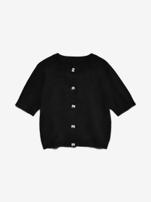 Vero Moda VMNEWVIOLA Strikket cardigan -Black - 10337119