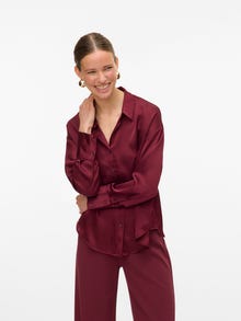 Vero Moda SNEMILY Overhemd -Tawny Port - 10337123