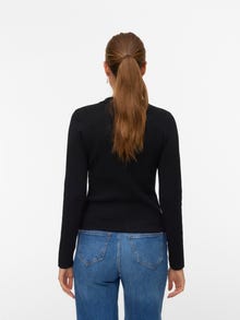 Vero Moda VMELISE Pletena jopica -Black - 10337126