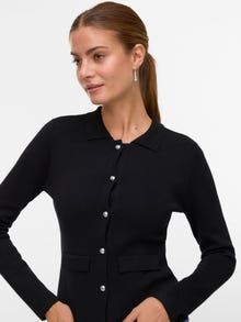 Vero Moda VMELISE Pletena jopica -Black - 10337126
