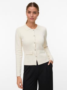 Vero Moda VMELISE Pletena jopica -Birch - 10337126