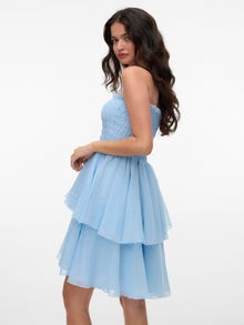 Vero Moda SNRUBY Kurzes Kleid -Cashmere Blue - 10337139