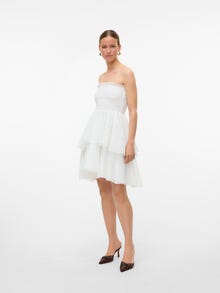 Vero Moda SNRUBY Vestito corto -Star White - 10337139