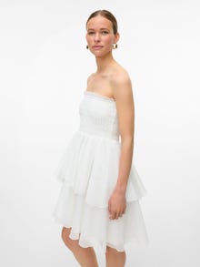 Vero Moda SNRUBY Vestito corto -Star White - 10337139