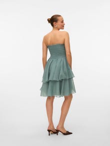 Vero Moda SNRUBY Short dress -Chinois Green - 10337139