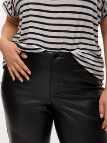Vero Moda VMCTESSA High rise Trousers -Black - 10337146