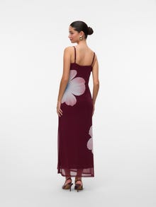 Vero Moda VMLIA Long dress -Tawny Port - 10337149
