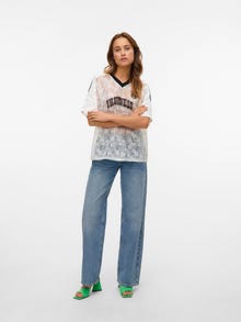 Vero Moda VMAMBER Top -Bright White - 10337165