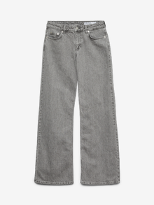 Vero Moda VMALEXIS Low rise Jeans -Light Grey Denim - 10337168