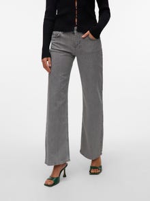 Vero Moda VMALEXIS Low rise Jeans -Light Grey Denim - 10337168