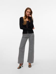 Vero Moda VMALEXIS Low rise Jeans -Light Grey Denim - 10337168