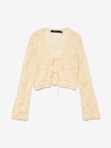 Vero Moda VMLOLA Knit Cardigan -Birch - 10337188