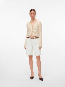 Vero Moda VMLOLA Knit Cardigan -Birch - 10337188