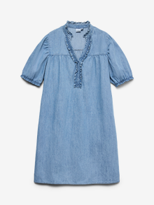 Vero Moda VMROSA Vestito corto -Light Blue Denim - 10337189