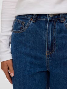 Vero Moda VMBILLIE Taille haute Coupe barrel Jeans -Medium Blue Denim - 10337318