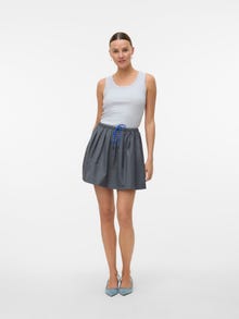 Vero Moda VMSELMA Miniszoknya -Medium Grey Melange - 10337374