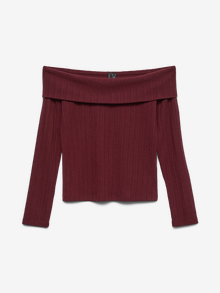 Vero Moda VMROSA Top -Tawny Port - 10337429