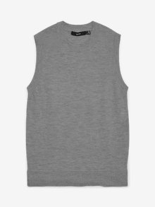 Vero Moda VMLEFILE Pullover -Medium Grey Melange - 10337556