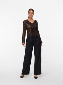 Vero Moda AWKIENNA Palaidinės -Chocolate Torte - 10337560