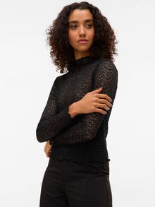 Vero Moda VMGINA Top -Black - 10337572