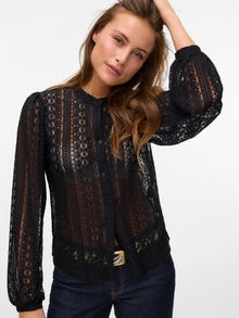 Vero Moda VMVICTORIA Top -Black - 10337622